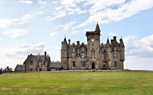 Fonds d'écran Château fort Écosse Glengorm Villes