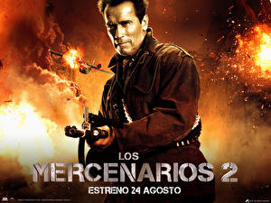 Bureaubladachtergronden The Expendables Arnold Schwarzenegger Films