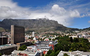Bakgrundsbilder på skrivbordet Byggnad Afrika Sydafrika Cape Town stad