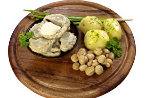 Bakgrundsbilder på skrivbordet Huvudrätt Potatis Mat