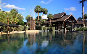 Bakgrunnsbilder Resort Thailand Phuket  byen