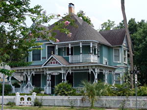 Bureaubladachtergronden Huizen Amerika Florida (staat) Gainesville (Florida) Steden