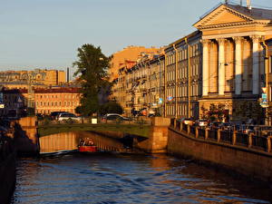 Bakgrundsbilder på skrivbordet Sankt Petersburg  Städer