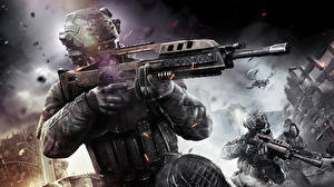 Bakgrundsbilder på skrivbordet Call of Duty dataspel
