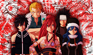 Wallpapers Fairy Tail Guys Anime Girls