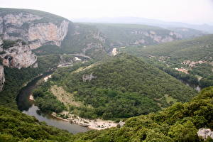 Papel de Parede Desktop Montanhas França  Naturaleza