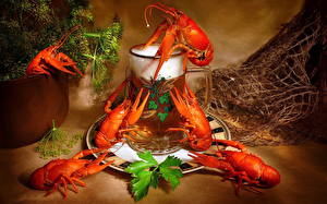 Image Seafoods Crayfish Food