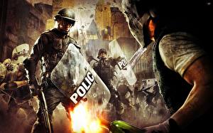 Fonds d'écran Urban Chaos: Riot Response jeu vidéo