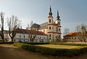 Bureaubladachtergronden Tsjechië Hemelgewelf  Steden