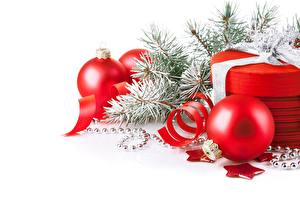 Image Holidays Christmas Balls Red