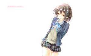 Desktop hintergrundbilder Kokoro Connect Anime Mädchens