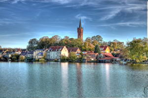 Hintergrundbilder Deutschland Himmel HDRI  Städte