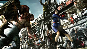 Papel de Parede Desktop Resident Evil Meninas