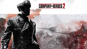Bureaubladachtergronden Company of Heroes Company of Heroes 2 Soldaat Computerspellen