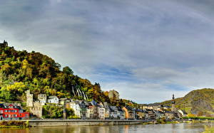 Picture Germany Sky Cochem Cities