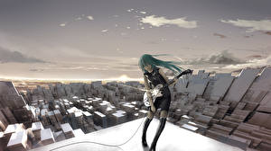 Images Vocaloid Guitar Anime Girls