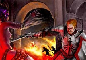 Bilder Dragon Age Schlacht Rüstung
