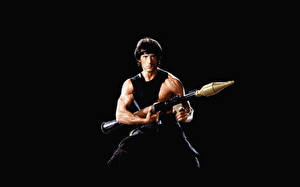 Fotos Rambo Granatwerfer Sylvester Stallone Film