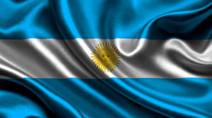 Hintergrundbilder Argentinien Flagge Strips