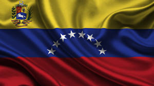 Fonds d'écran Drapeau Bandelettes Venezuela