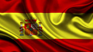 Bakgrundsbilder på skrivbordet Spanien Flagga Randig