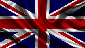 Papel de Parede Desktop Reino Unido Bandeira Cruz