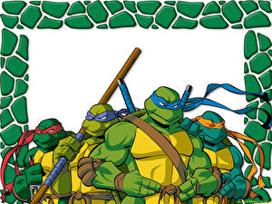 Bureaubladachtergronden Teenage Mutant Ninja Turtles Cartoons