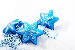 Bakgrundsbilder på skrivbordet Helgdagar Nyår Snowflake