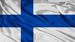Papel de Parede Desktop Finlândia Bandeira Cruz