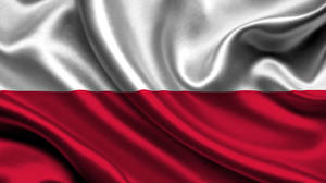 Papel de Parede Desktop Polônia Bandeira Tiras