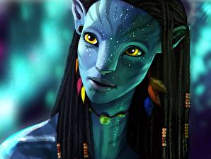 Hintergrundbilder Avatar Blick  Film Mädchens