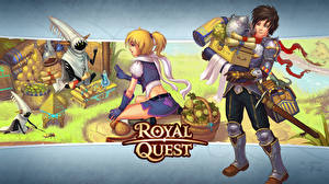 桌面壁纸，，Royal Quest，游戏，女孩