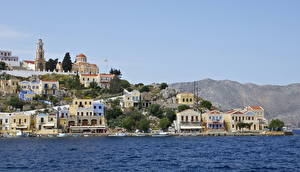 Pictures Greece Houses Ano Symi Cities