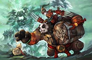 Pictures WoW Giant panda Warriors Games