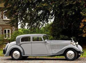 Bakgrundsbilder på skrivbordet Rolls-Royce Phantom Continental Sports Saloon 1932 bil