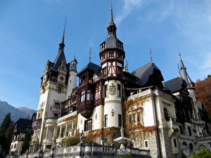 Bilder Burg Rumänien  Städte