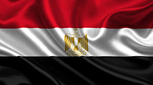 Sfondi desktop Egitto Bandiera Strisce