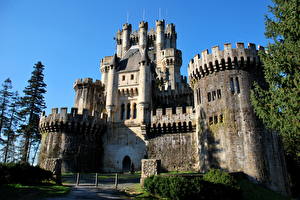 Papel de Parede Desktop Castelo Espanha Pedras  Cidades