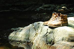 Photo Stone Boots Nature
