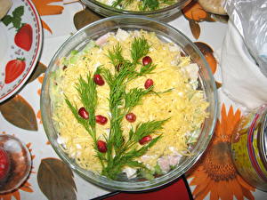 Pictures Salads Cheese Food