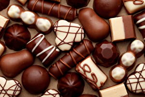 Fotos Süßigkeiten Bonbon Schokolade das Essen