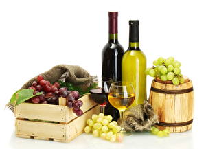 Fondos de escritorio Bodegón Vino Uvas Bebida Vaso de vino Botella Alimentos