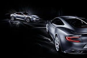 Fonds d'écran Aston Martin Phare automobile Arrière 2012 Vanquish voiture