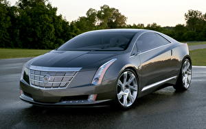 Wallpapers Cadillac Headlights Front Expensive 2011 ELR Cars
