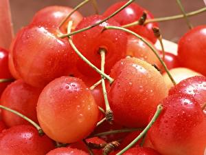 Bakgrunnsbilder Frukt Kirsebær Mat