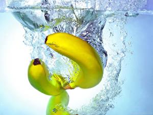 Papel de Parede Desktop Frutas Bananas Alimentos
