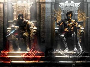 Hintergrundbilder Prince of Persia Prince of Persia: The Two Thrones computerspiel