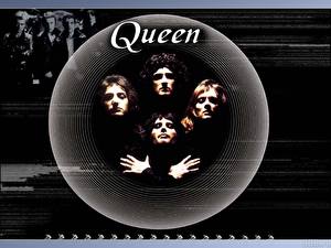 Bakgrundsbilder på skrivbordet Queen Musik