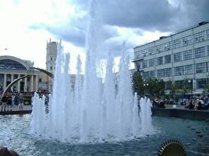Hintergrundbilder Skulpturen Springbrunnen Städte