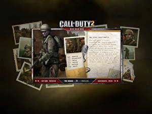 Papel de Parede Desktop Call of Duty Call of Duty 2 videojogo